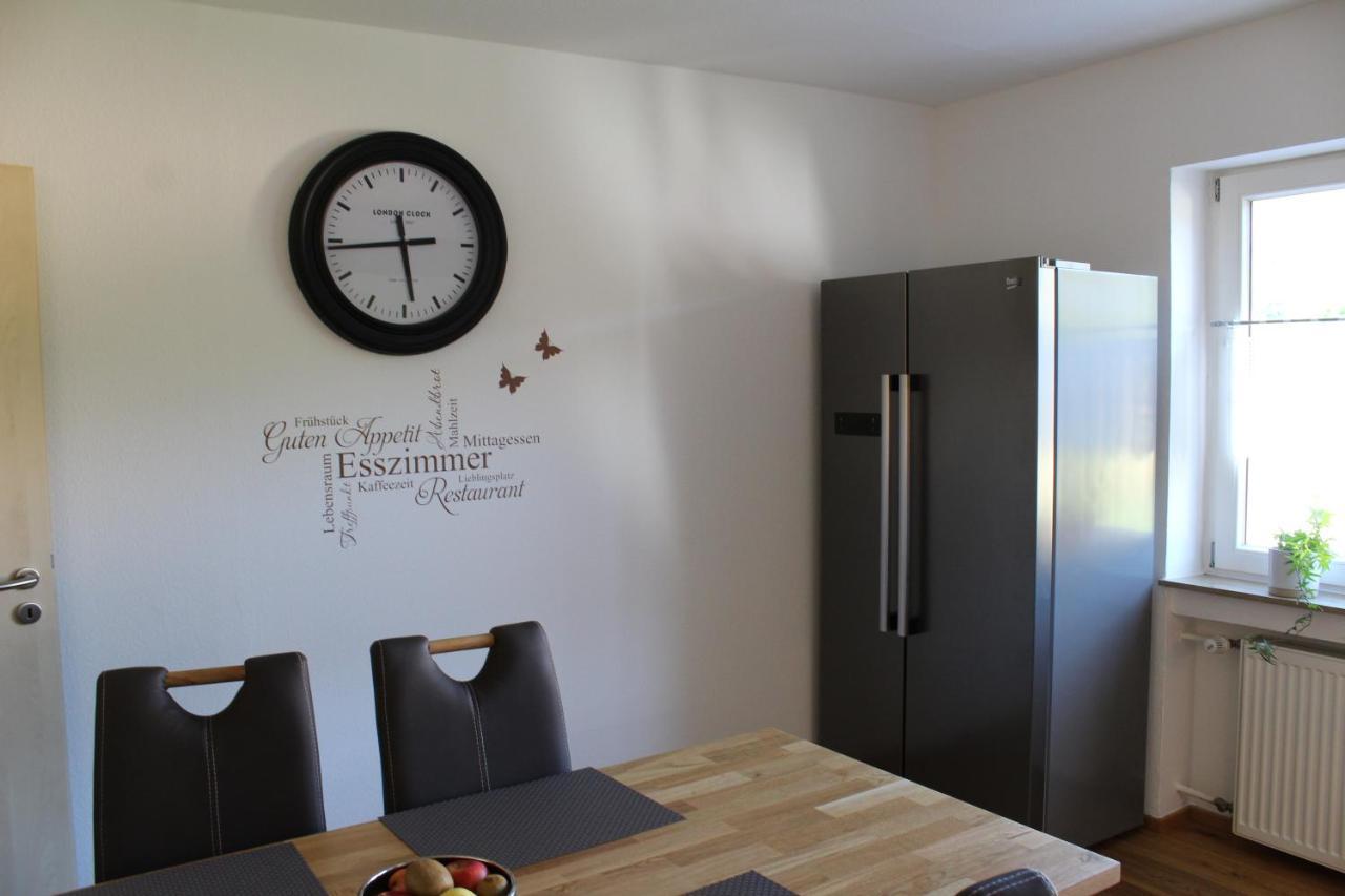 Ferienwohnung Forellenhof Oberschwarzach Exterior foto